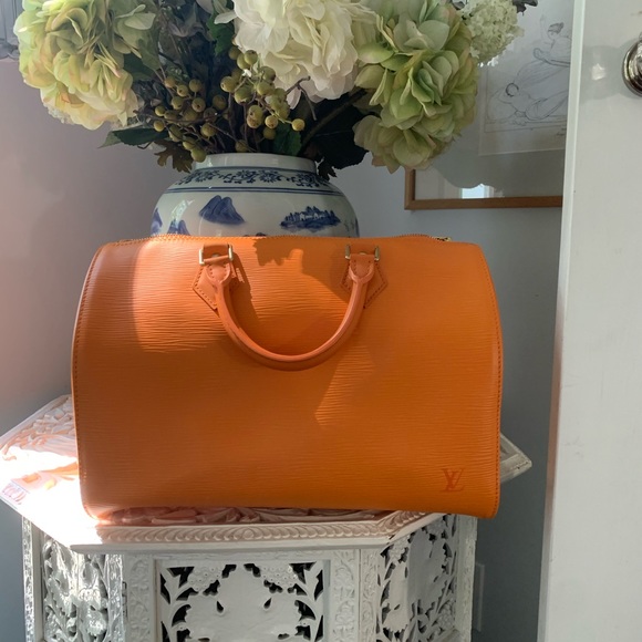 Louis Vuitton Handbags - Louis Vuitton Speedy Epi in orange